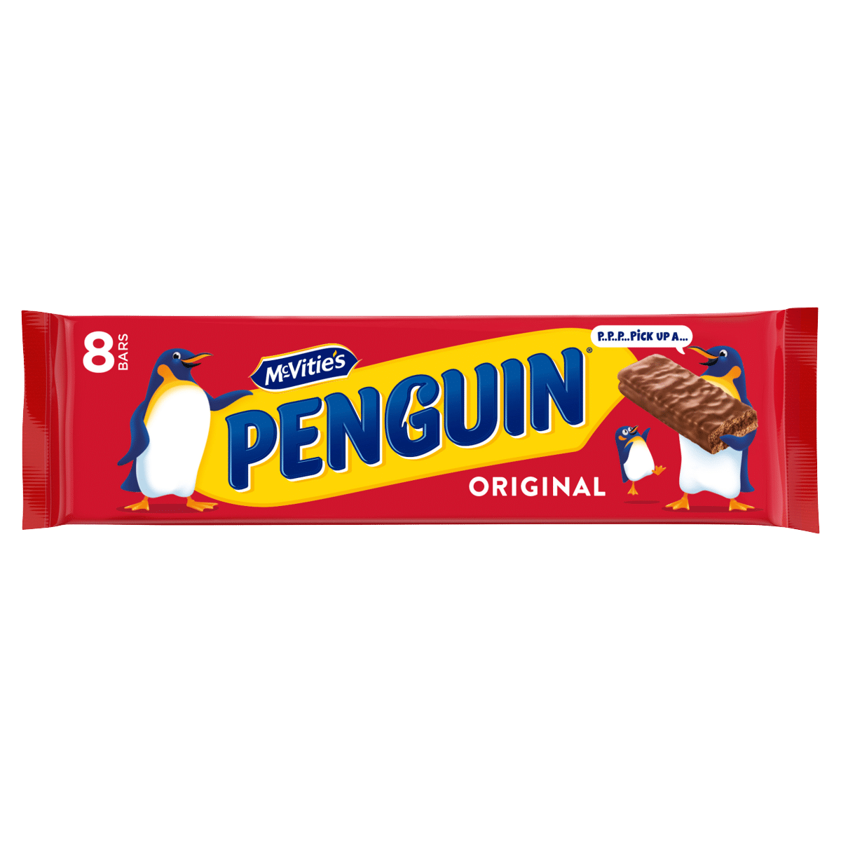McVitie’s Penguin Original 8 x 24.6g (196.8g)
