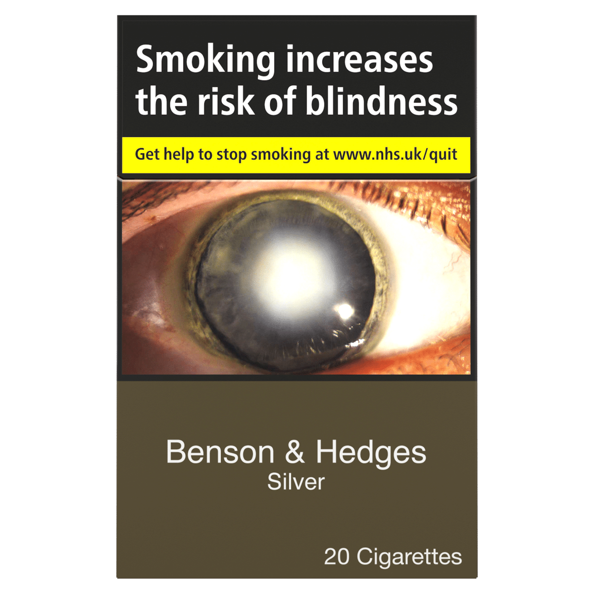 Benson & Hedges Silver 20 Cigarettes