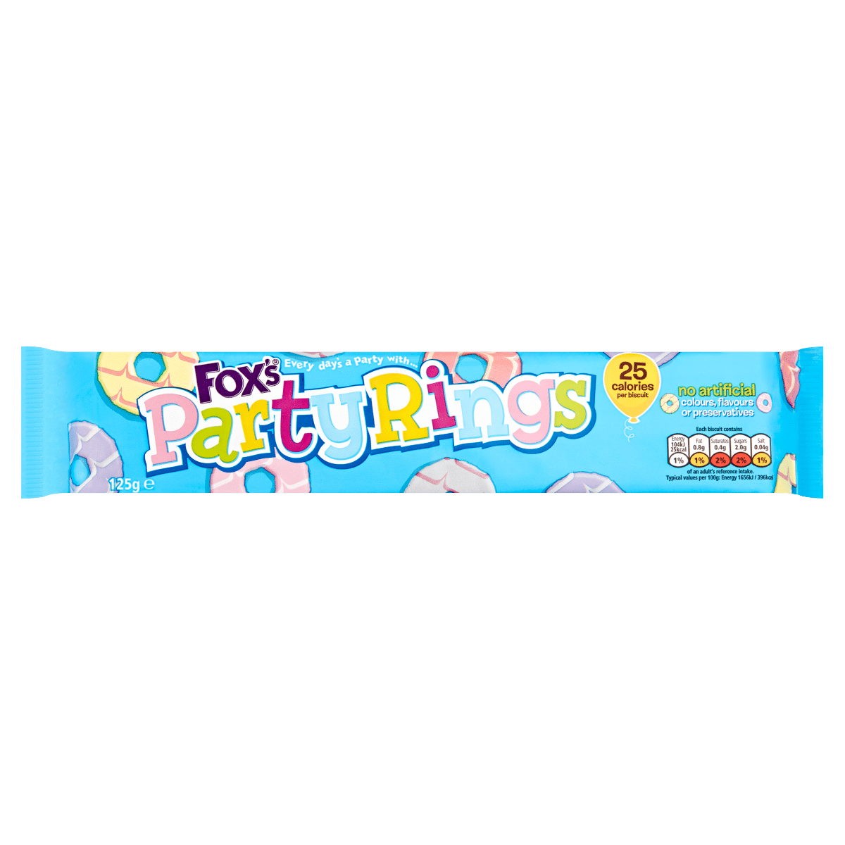 Fox’s Party Rings 125g