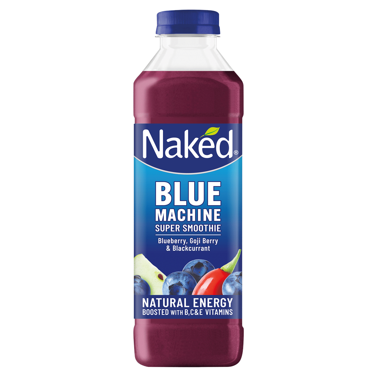 Naked Blue Machine Super Smoothie Blueberry, Goji Berry & Blackcurrant 750ml