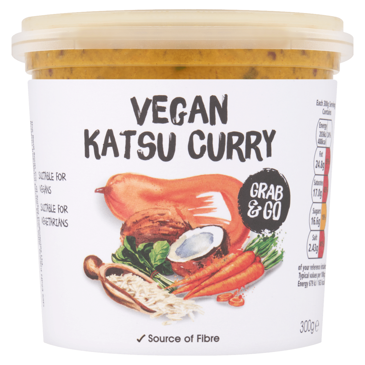 The Real Soup Co. Vegan Katsu Curry 300g
