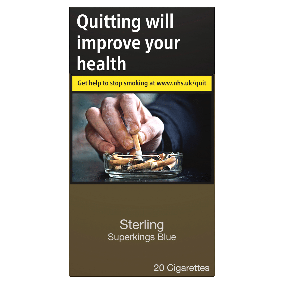 Sterling Superkings Blue 20 Cigarettes
