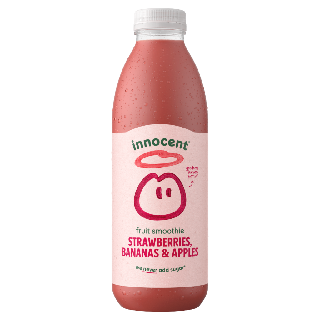 Innocent Strawberries Bananas & Apples Fruit Smoothie 750ml