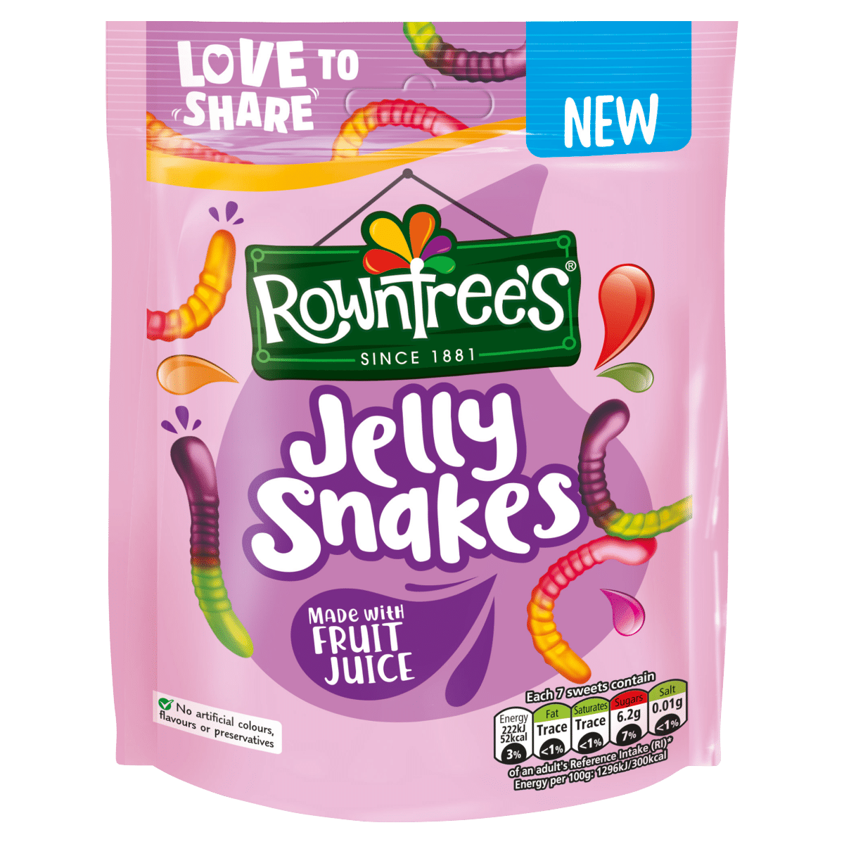 Rowntree’s Jelly Snakes 115g