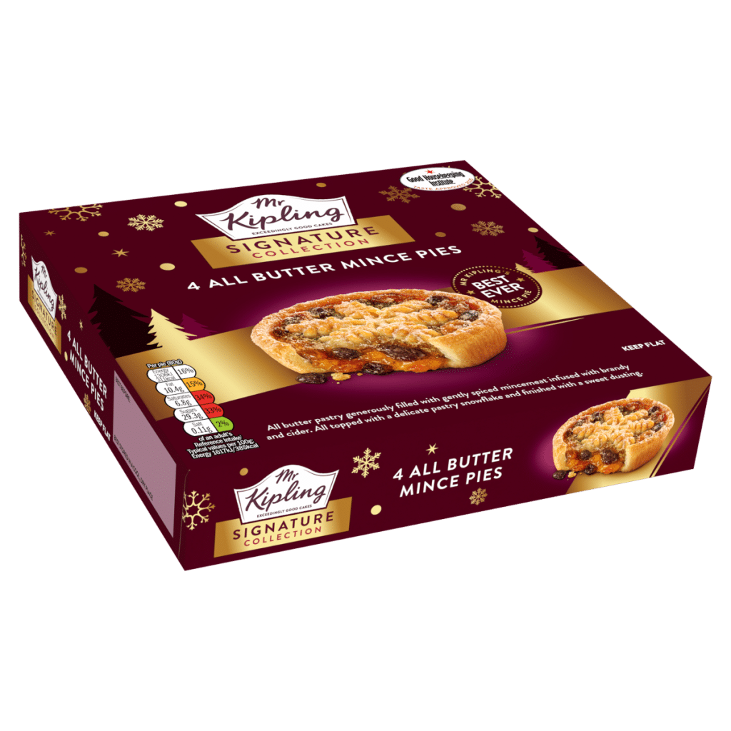 Mr Kipling Signature Collection 4 All Butter Mince Pies