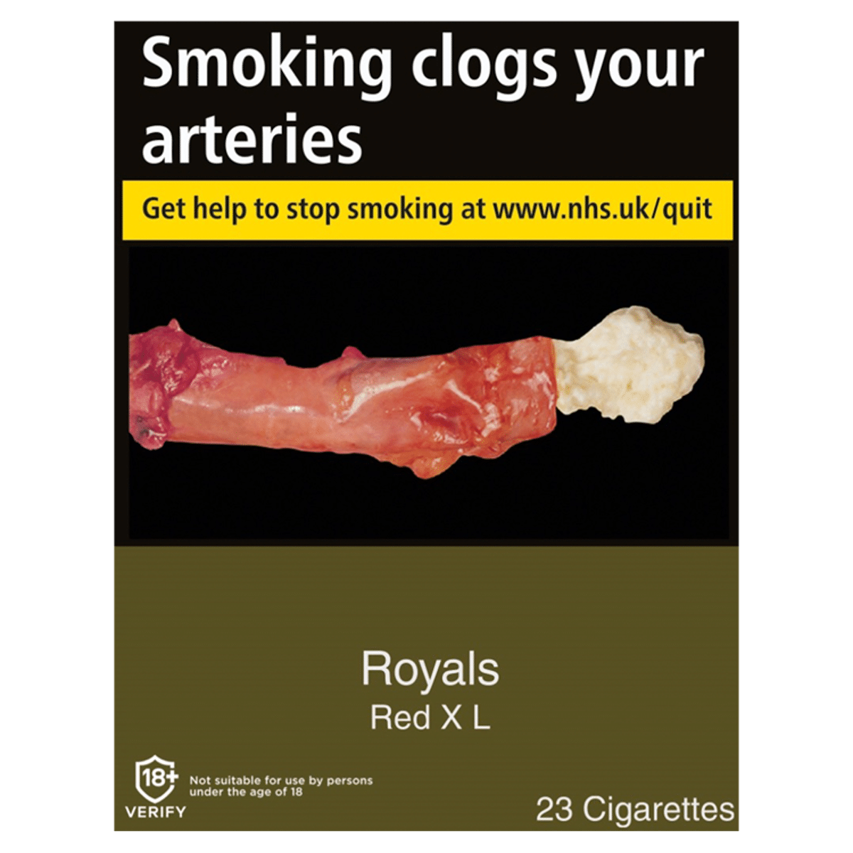 Royals Red 23 Cigarettes