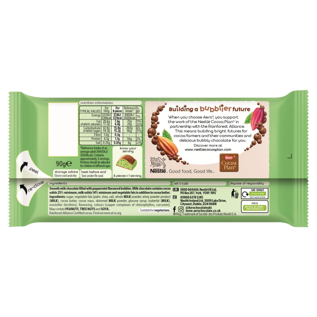 Aero Peppermint 90g