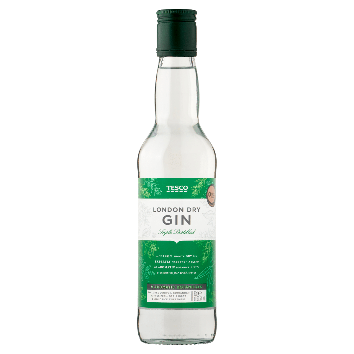 Tesco London Dry Gin 35cl