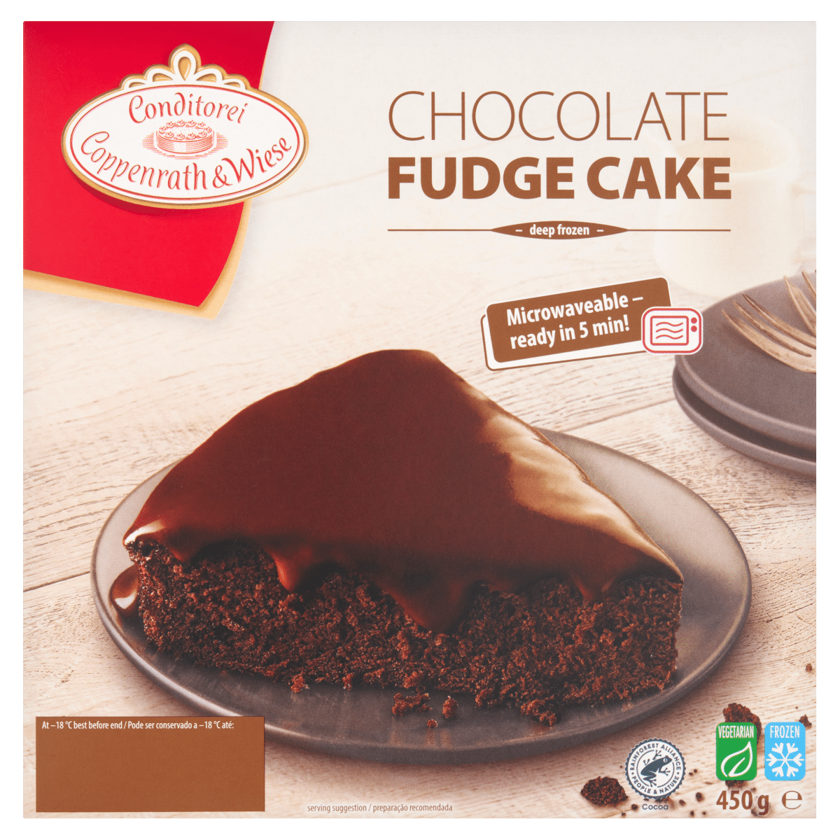 Conditorei Coppenrath & Wiese Chocolate Fudge Cake 450g