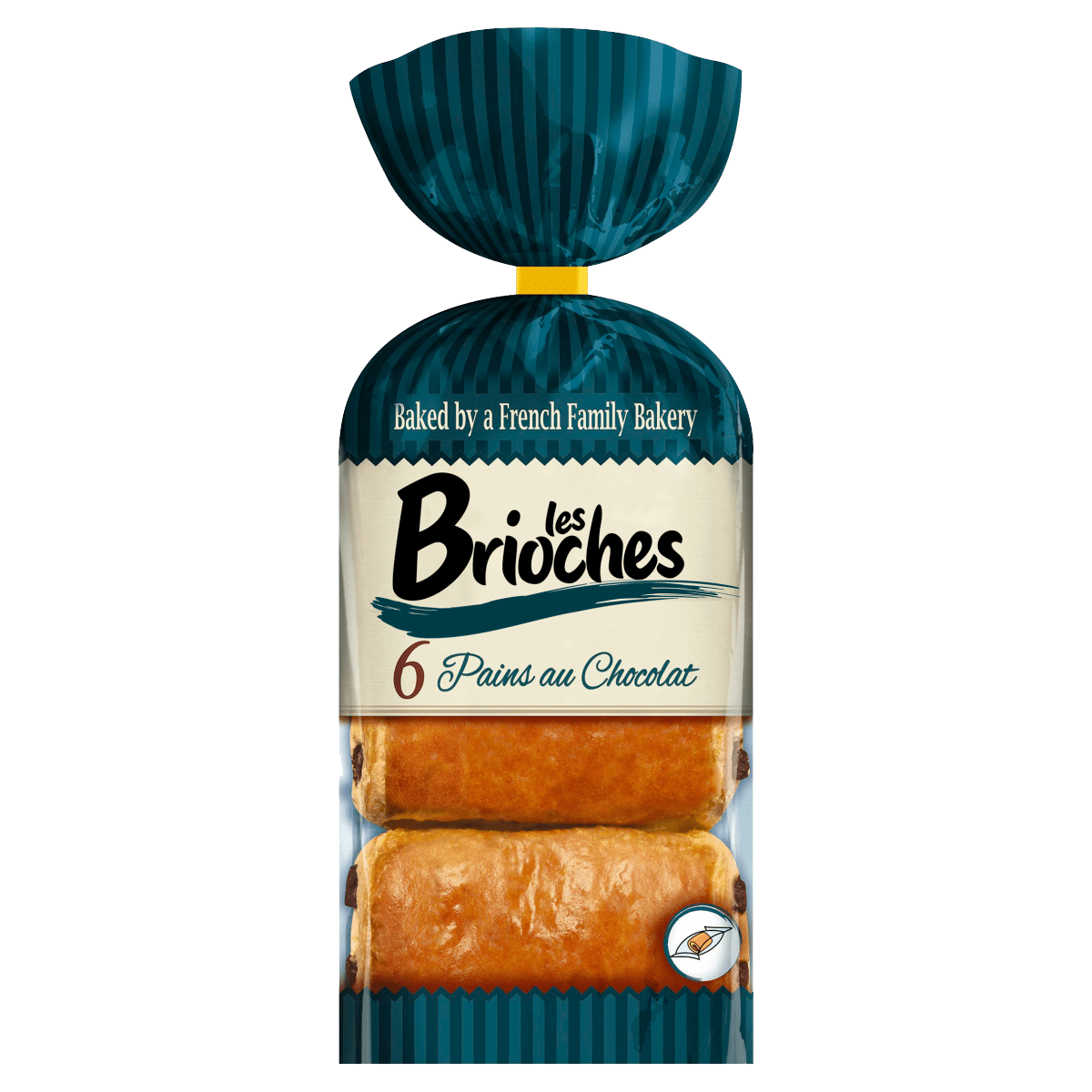 Les Brioches 6 Pains au Chocolat 270g