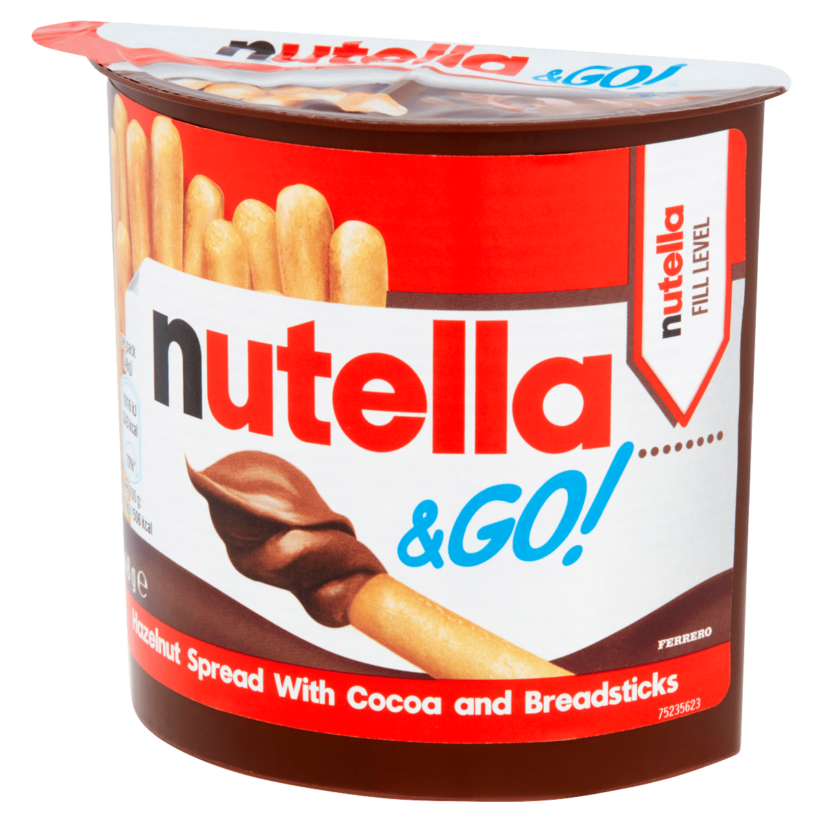 NUTELLA® & Go! Hazelnut Spread with Cocoa + Breadsticks 48g