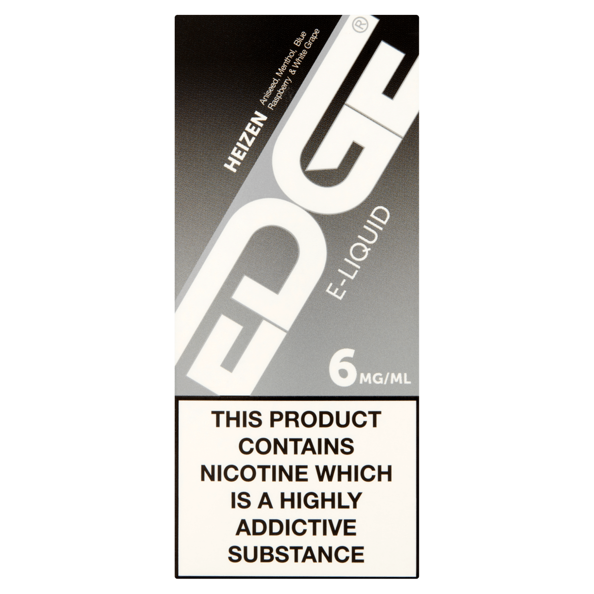 Edge E-Liquid 6mg/ml Heizen 10ml