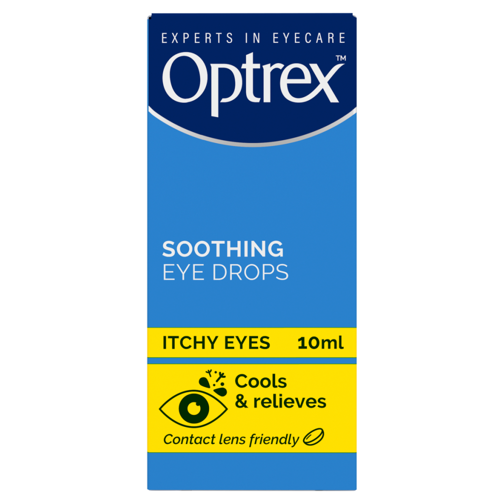 Optrex Itchy Eyes Soothing Eye Drops 10ml