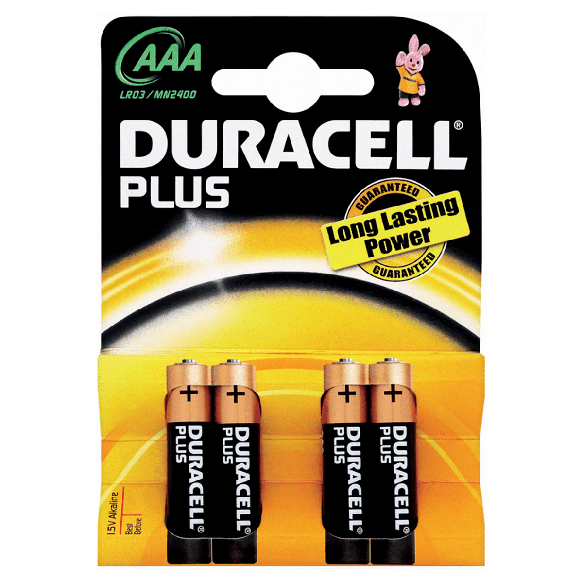 Duracell Plus AAA 1.5V Alkaline