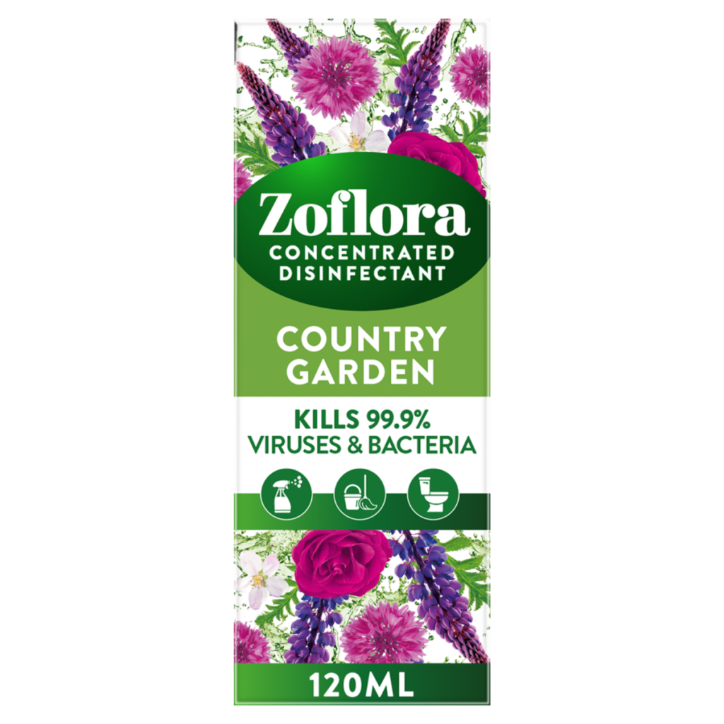 Zoflora 3 in 1 Action Concentrated Disinfectant Country Garden 120ml