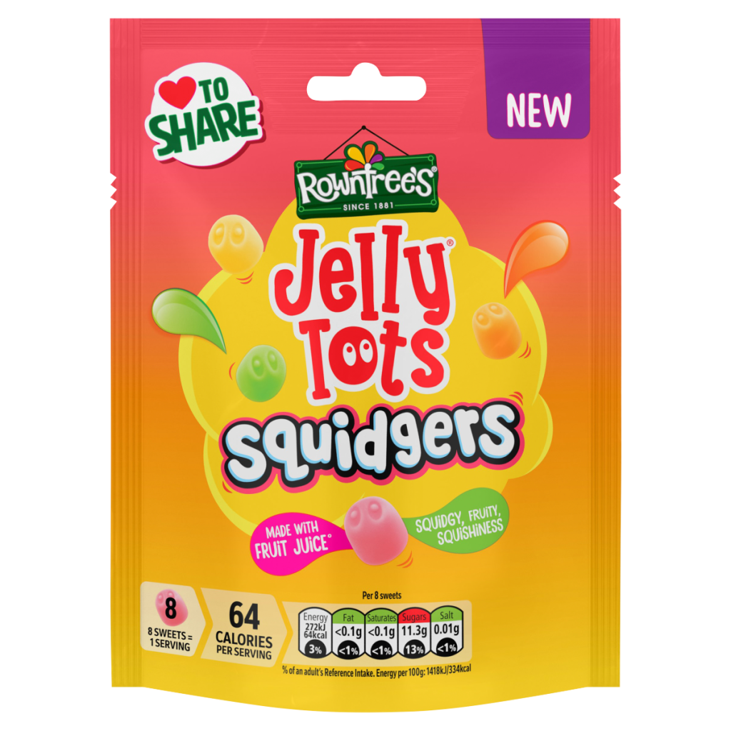 Rowntree’s Jelly Tots Squidgers 120g
