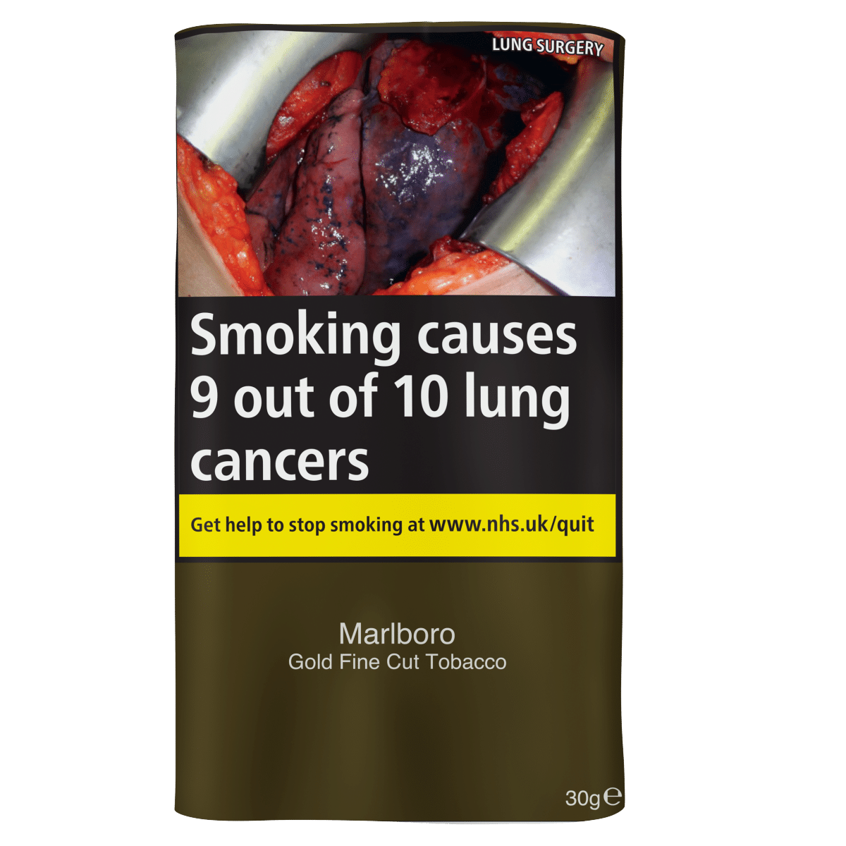Marlboro Gold Fine Cut Tobacco 30g