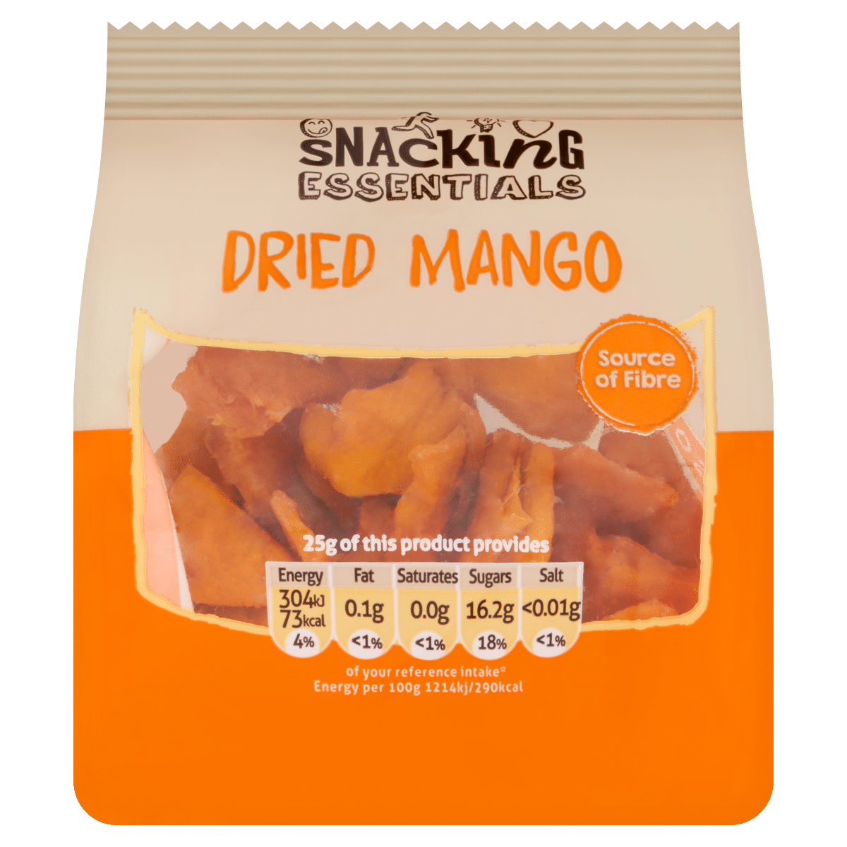 Snacking Essentials Dried Mango 70g