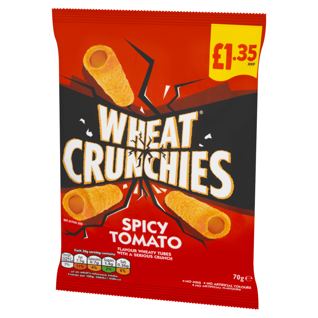 Wheat Crunchies Spicy Tomato 70g