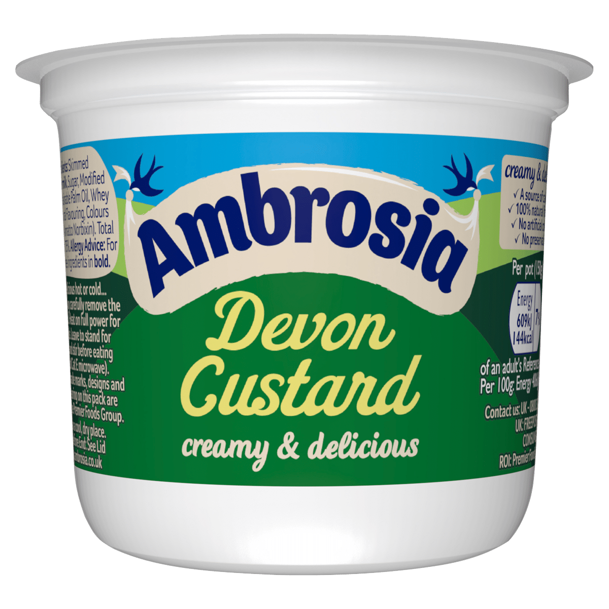 Ambrosia Devon Custard 150g