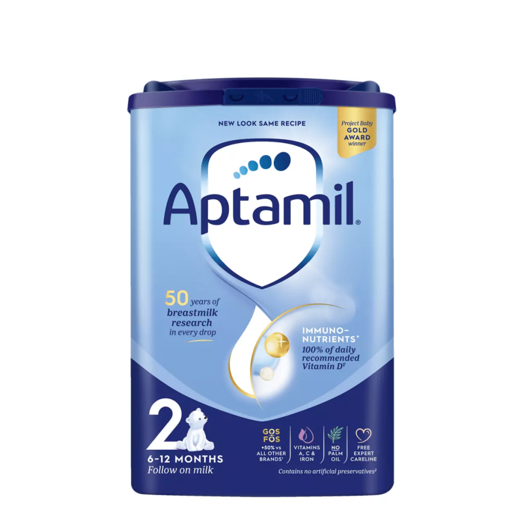 Aptamil 2 Follow On Baby Milk Formula Powder, 6-12 Months, 800g