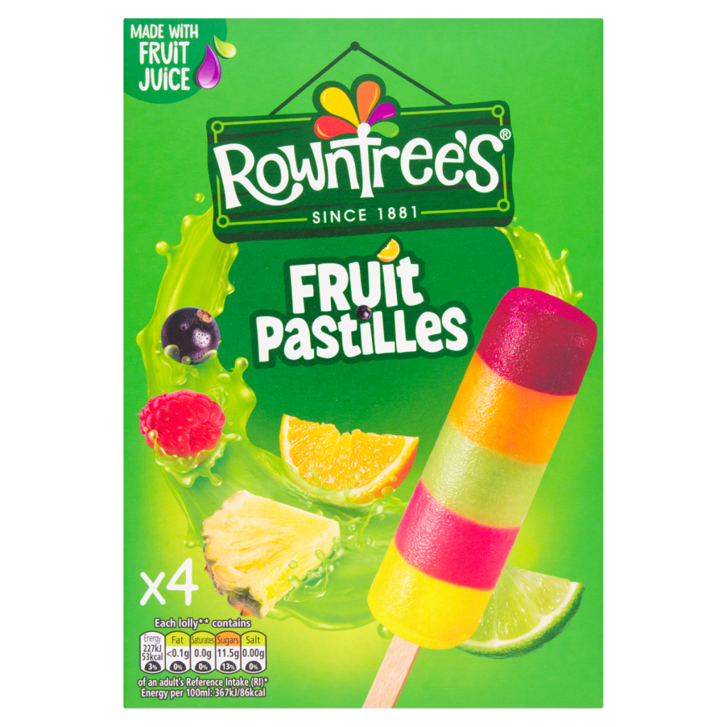 Rowntree’s Fruit Pastilles 4 x 65ml (260ml)