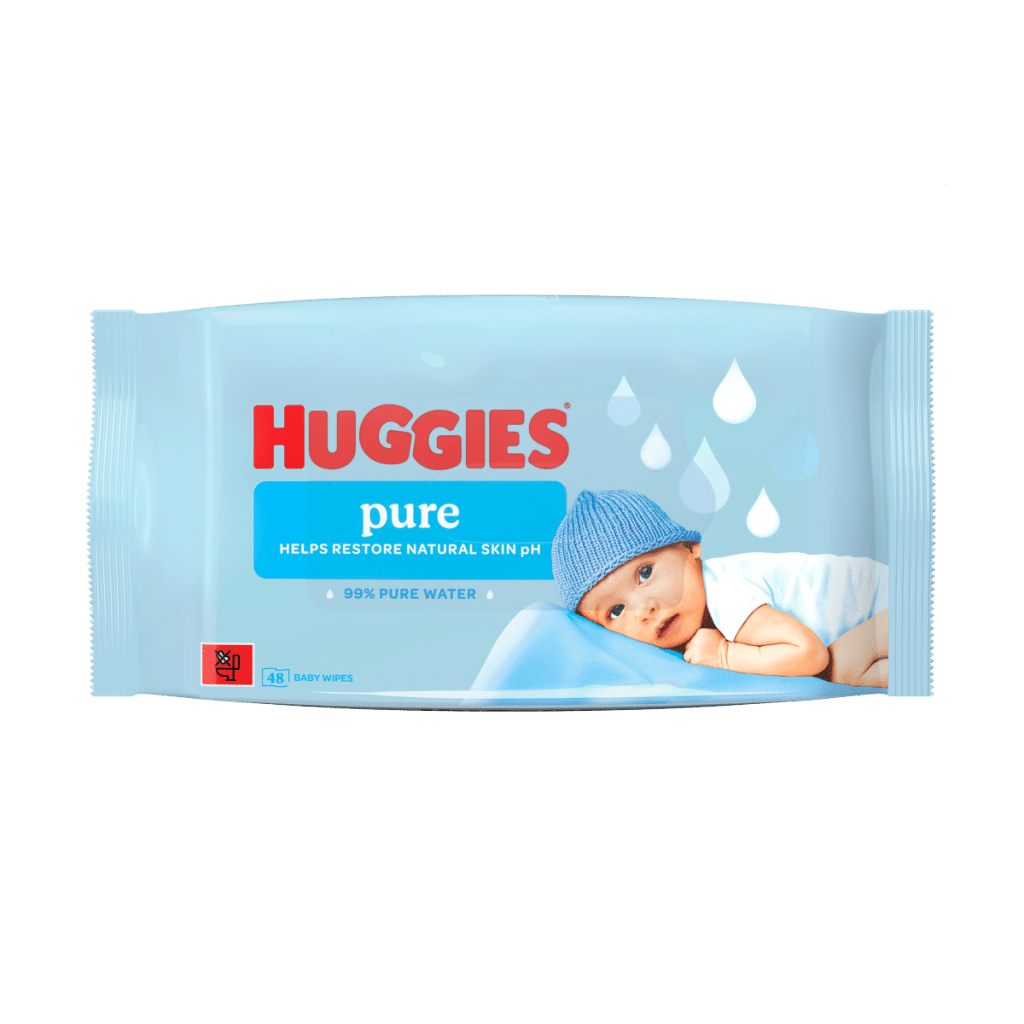 Huggies 48 Pure Baby Wipes