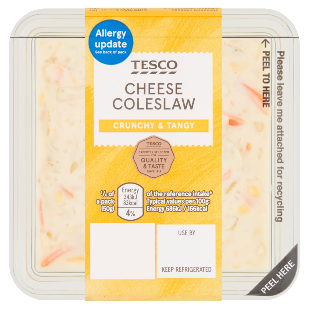 Tesco Cheese Coleslaw 300g