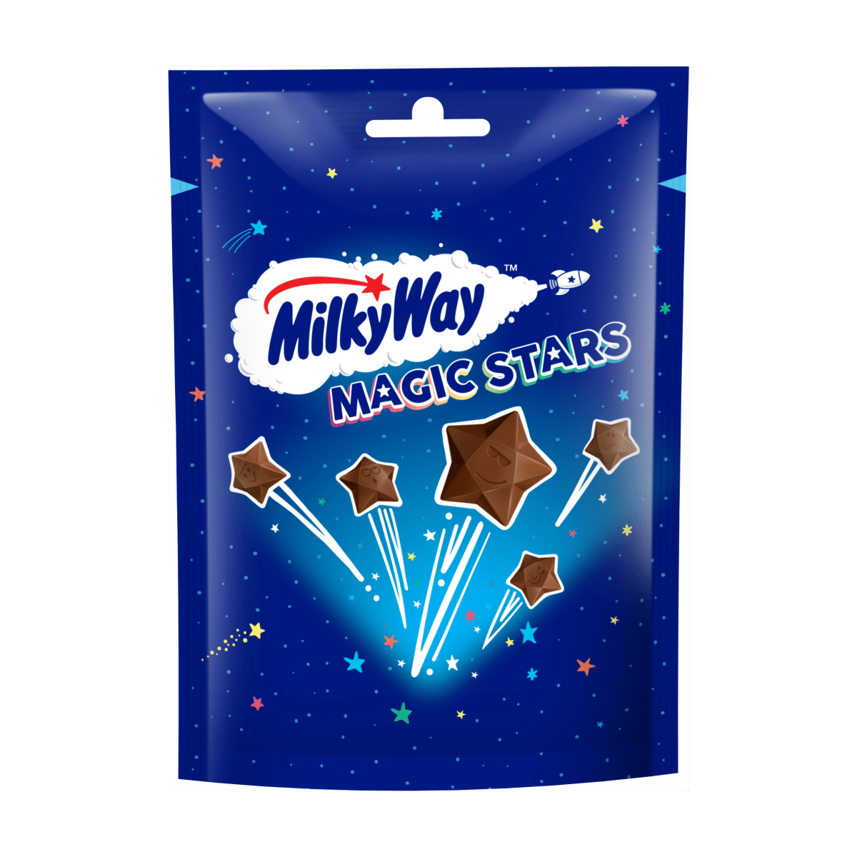 Milky Way Magic Stars Milk Chocolate Bites Pouch Bag 100g