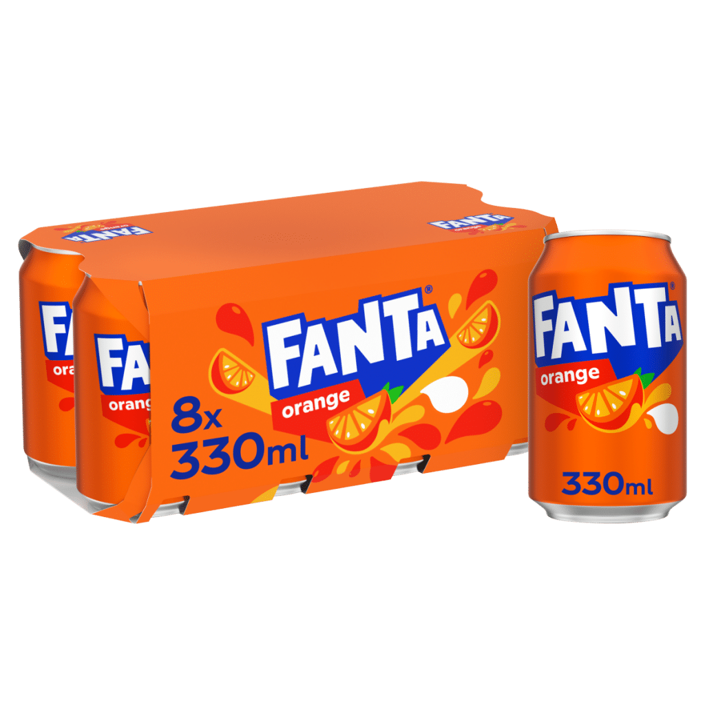 Fanta Orange 8 x 330ml