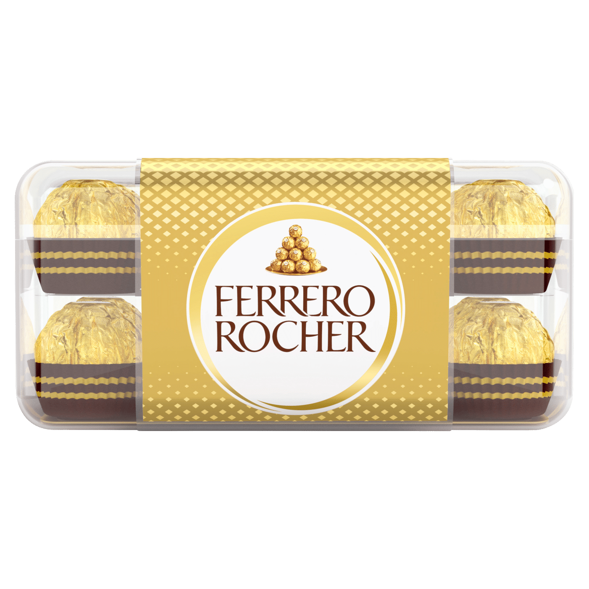 Ferrero Rocher Chocolate Pralines Gift Box of Chocolate 16 Pieces (200g)