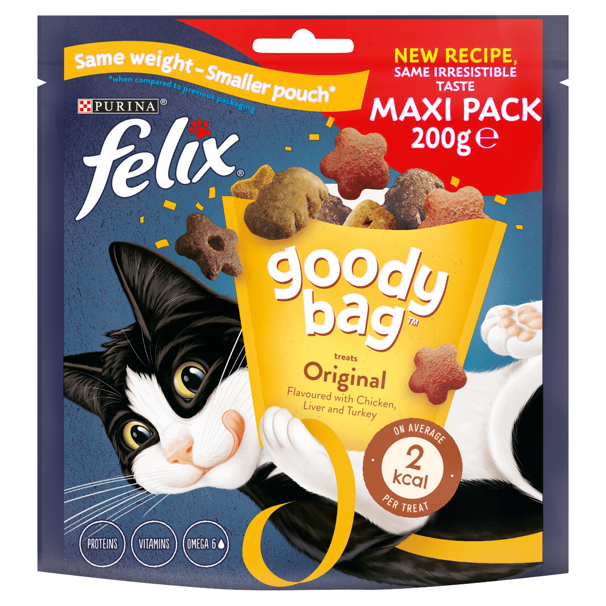 Felix Goody Bag Cat Treats Maxi Pack Original 200g