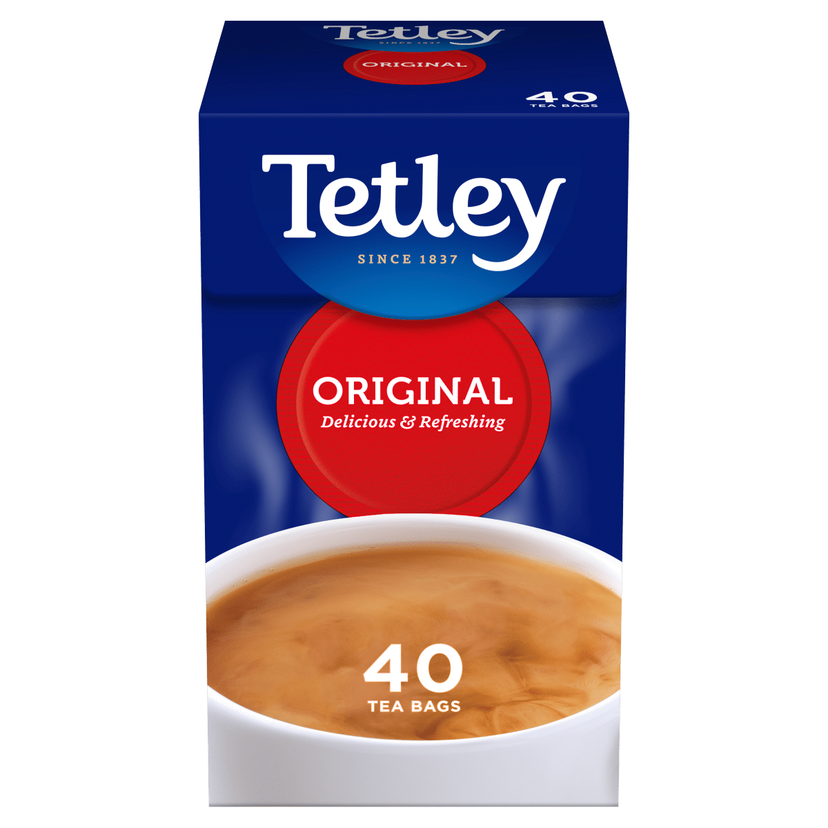 Tetley 40 Original Tea Bags 125g