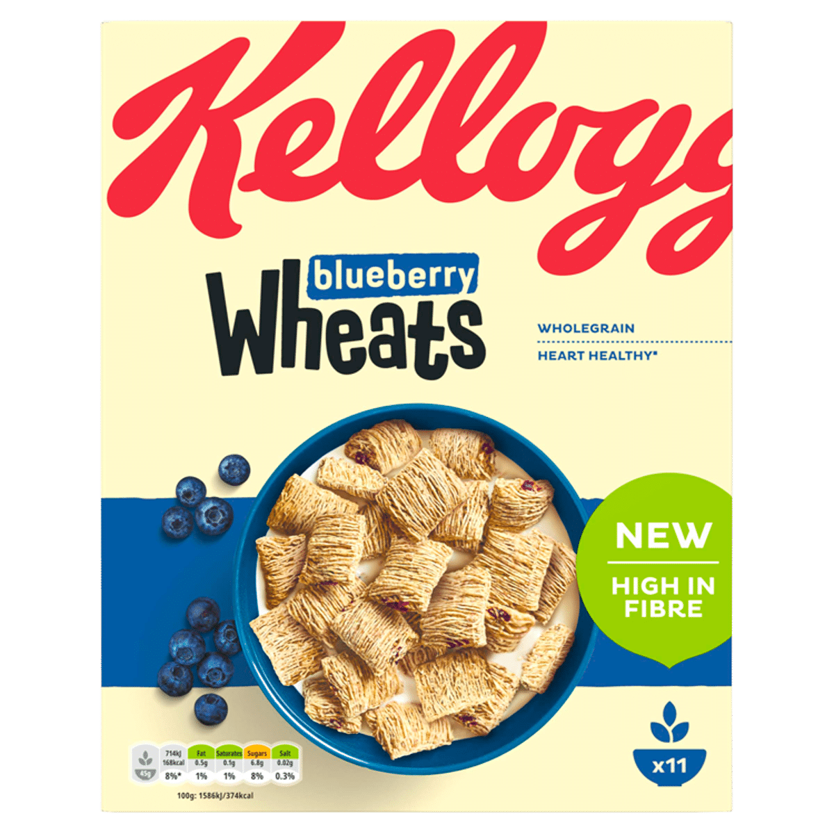 Kellogg’s Blueberry Wheats 500g