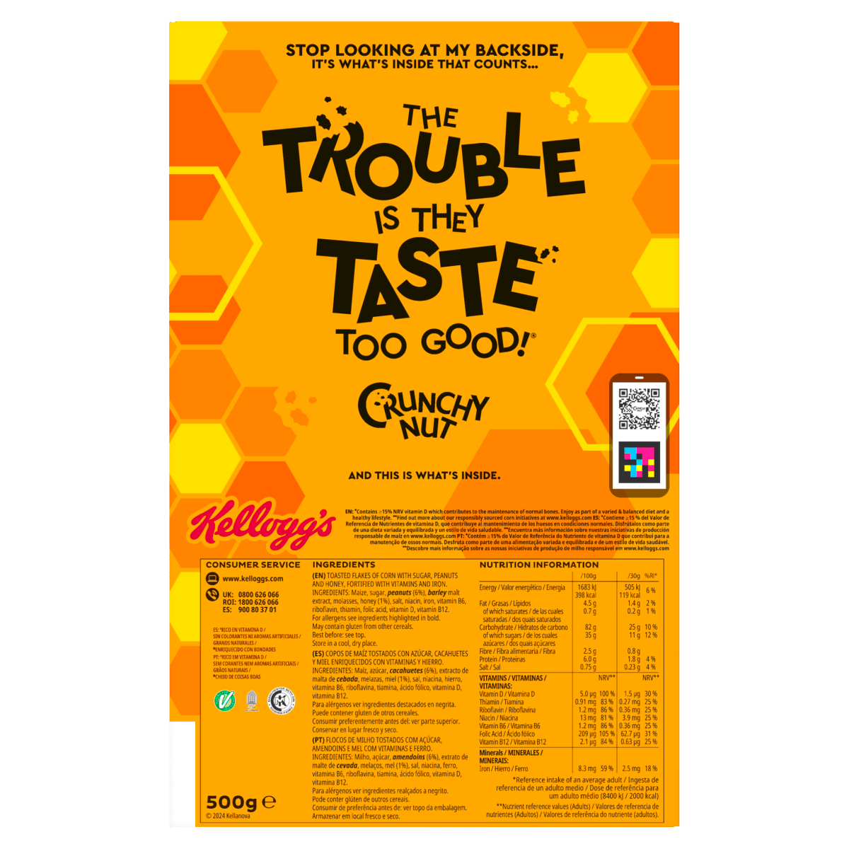 Kellogg’s Crunchy Nut 500g