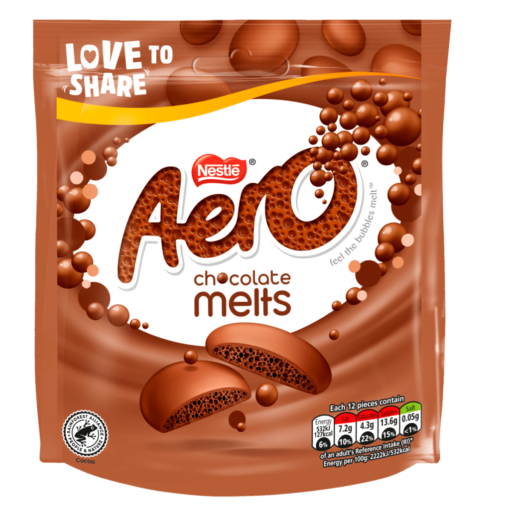 Aero Chocolate Melts 92g