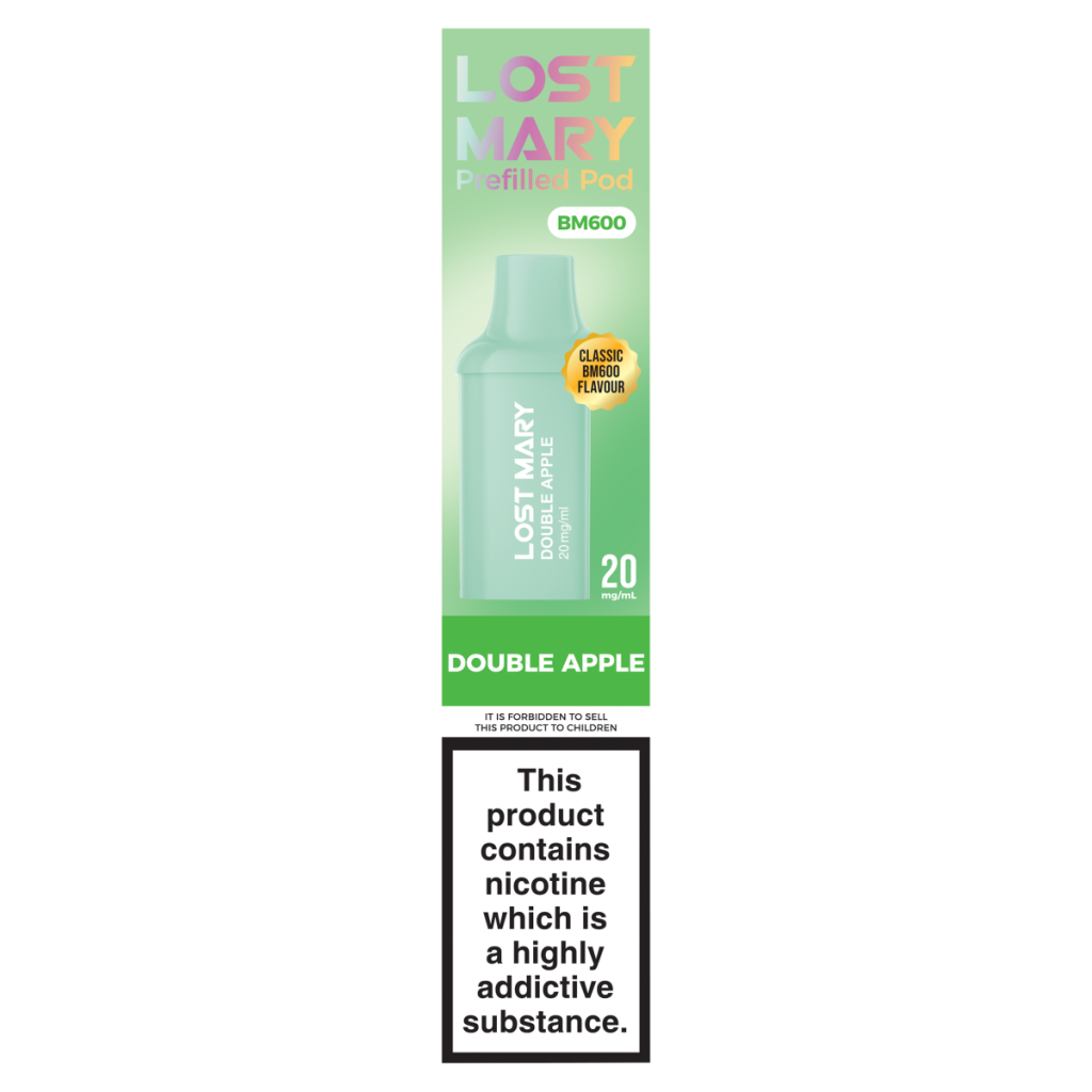 Lost Mary Classic BM600 Double Apple Prefilled Pod 20mg/ml