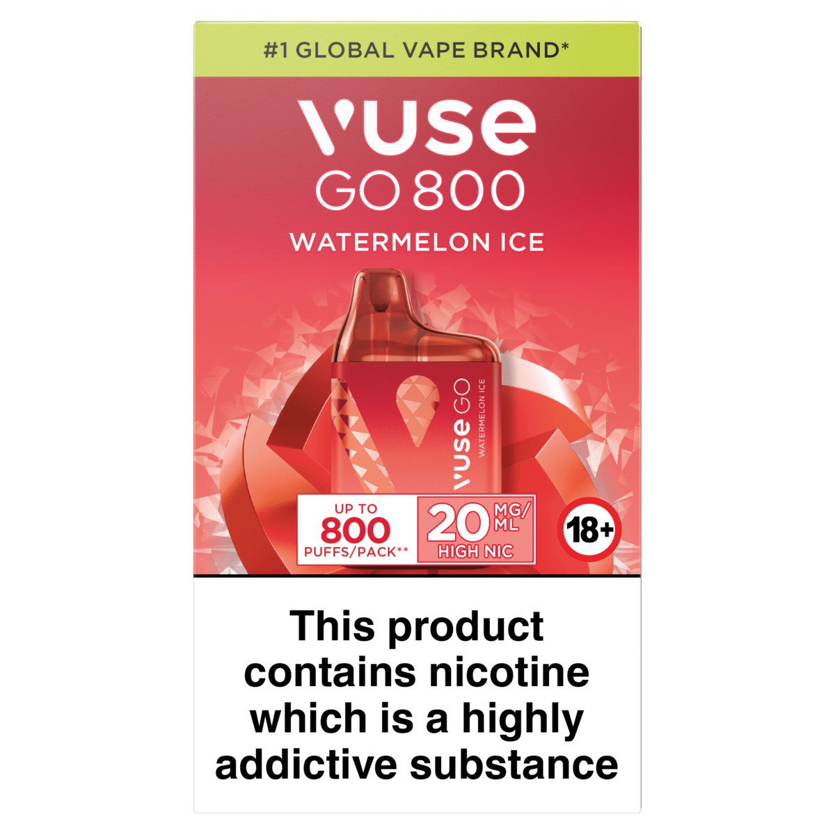 Vuse Go 800 Watermelon Ice 20mg/ml