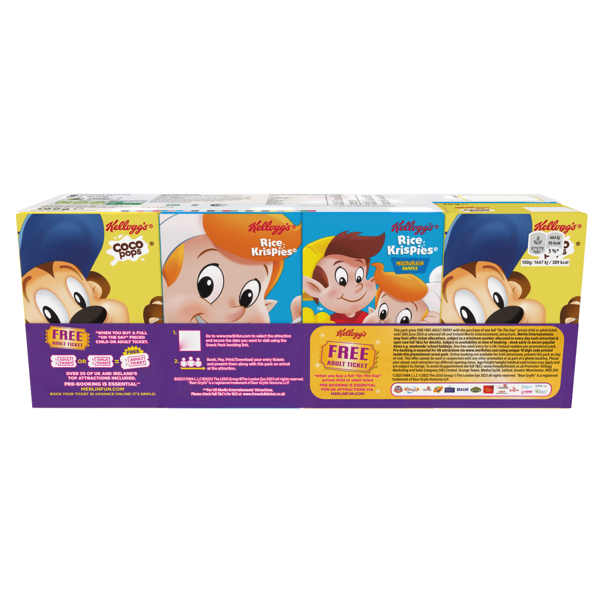 Kellogg’s 8 Variety Packs 196g