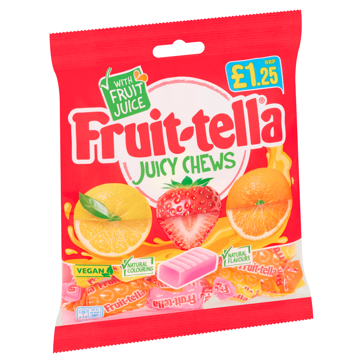 Fruit-tella Juicy Chews 135g