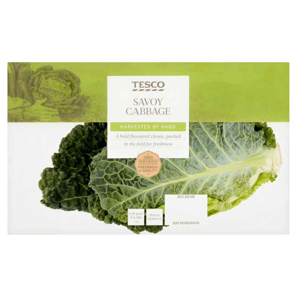 Tesco Savoy Cabbage
