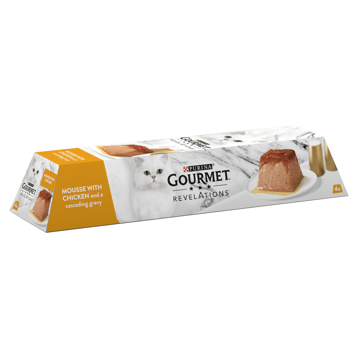 Gourmet Revelations Mousse with Chicken and a Cascading Gravy 4 x 57g (228g)