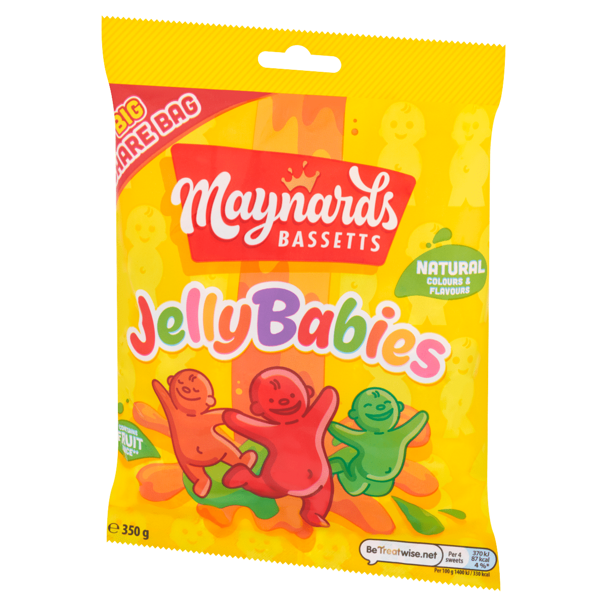 Maynards Bassetts Jelly Babies 350g