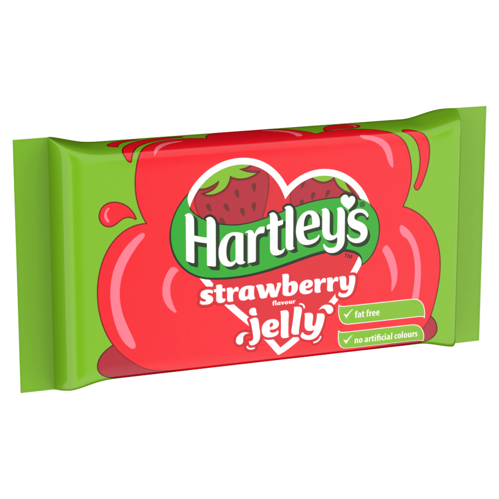 Hartley’s Strawberry Flavour Jelly 135g