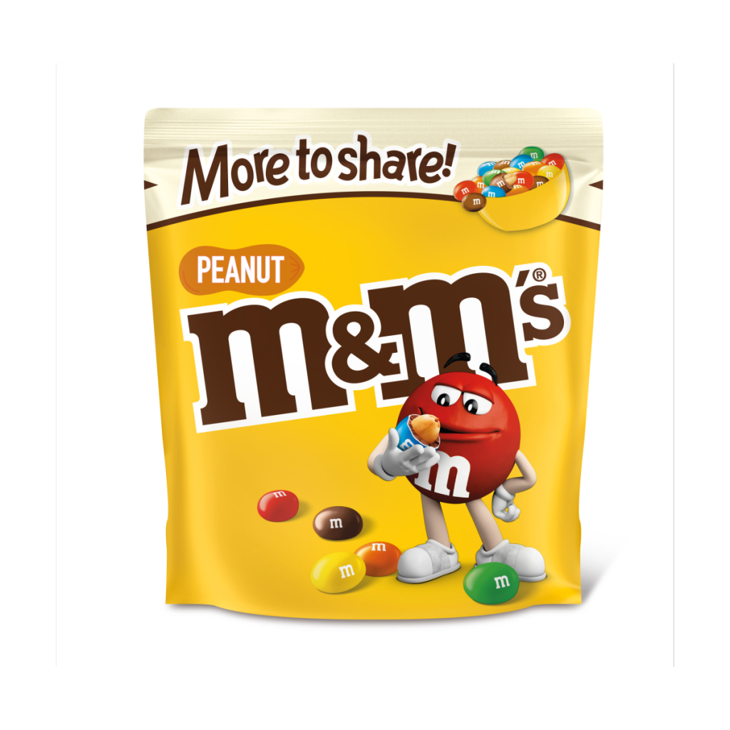 M&M’s Peanut Chocolate More to Share Pouch Bag 220g