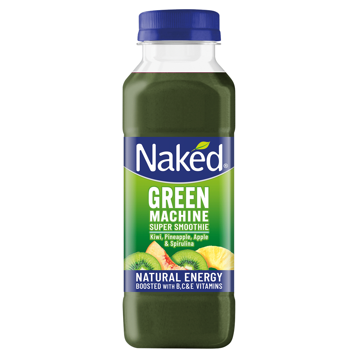 Naked Green Machine Super Smoothie Kiwi, Pineapple, Apple & Spirulina 300ml