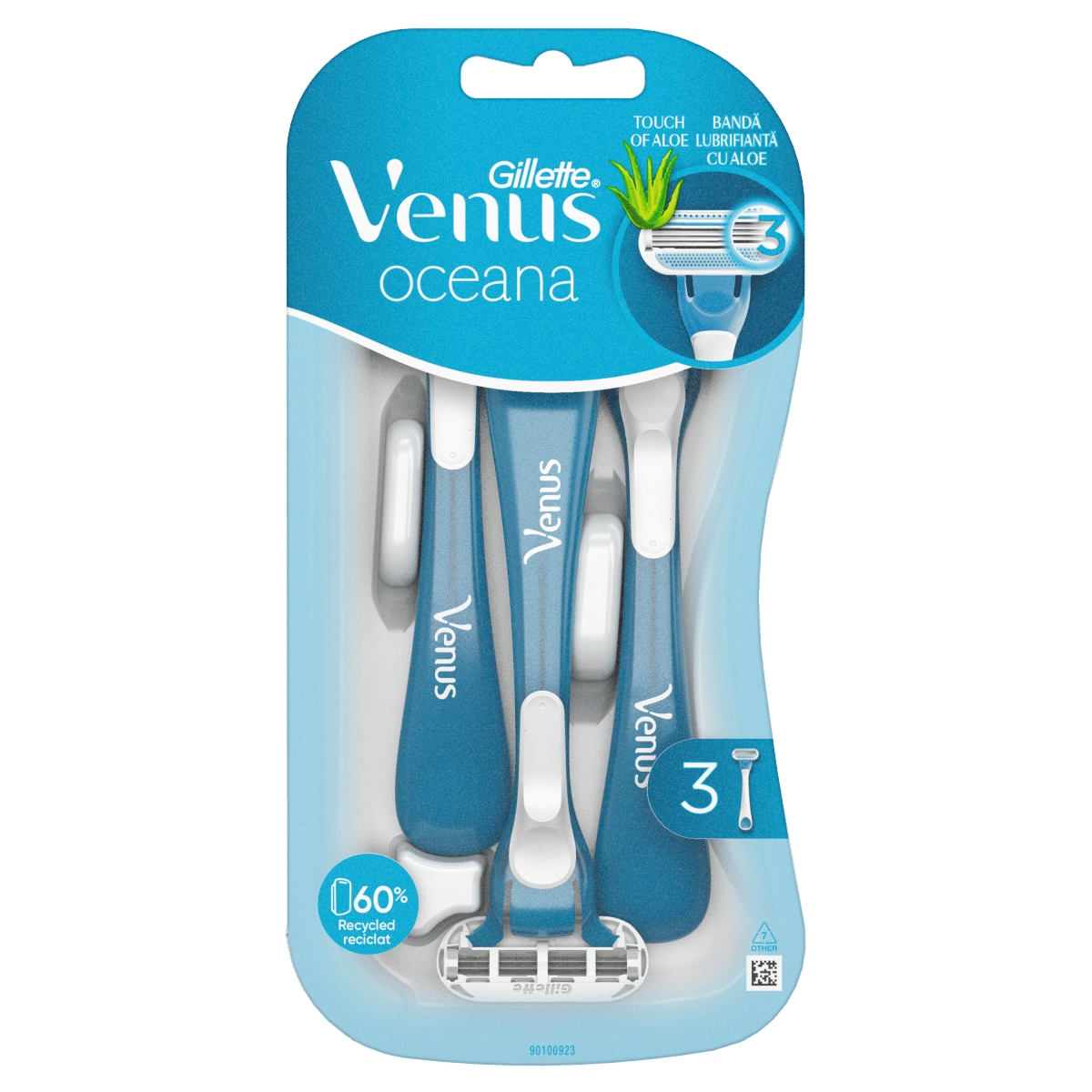 Venus Oceana Disposable Razors, Pack Of 3