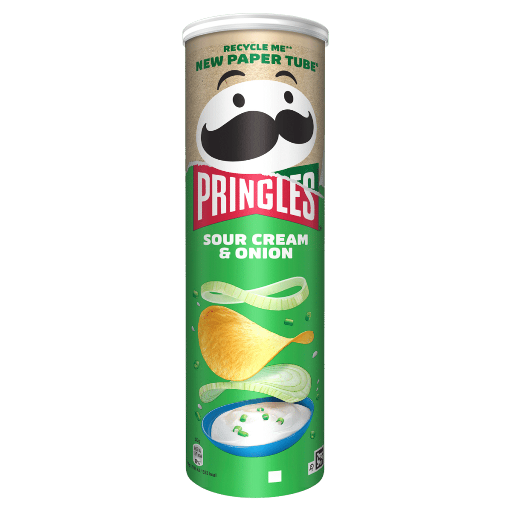 Pringles Sour Cream & Onion 185g