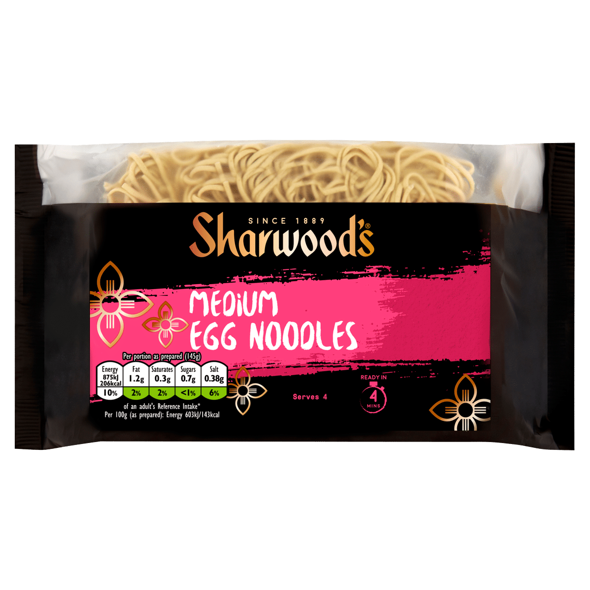 Sharwood’s Medium Egg Noodles 226g