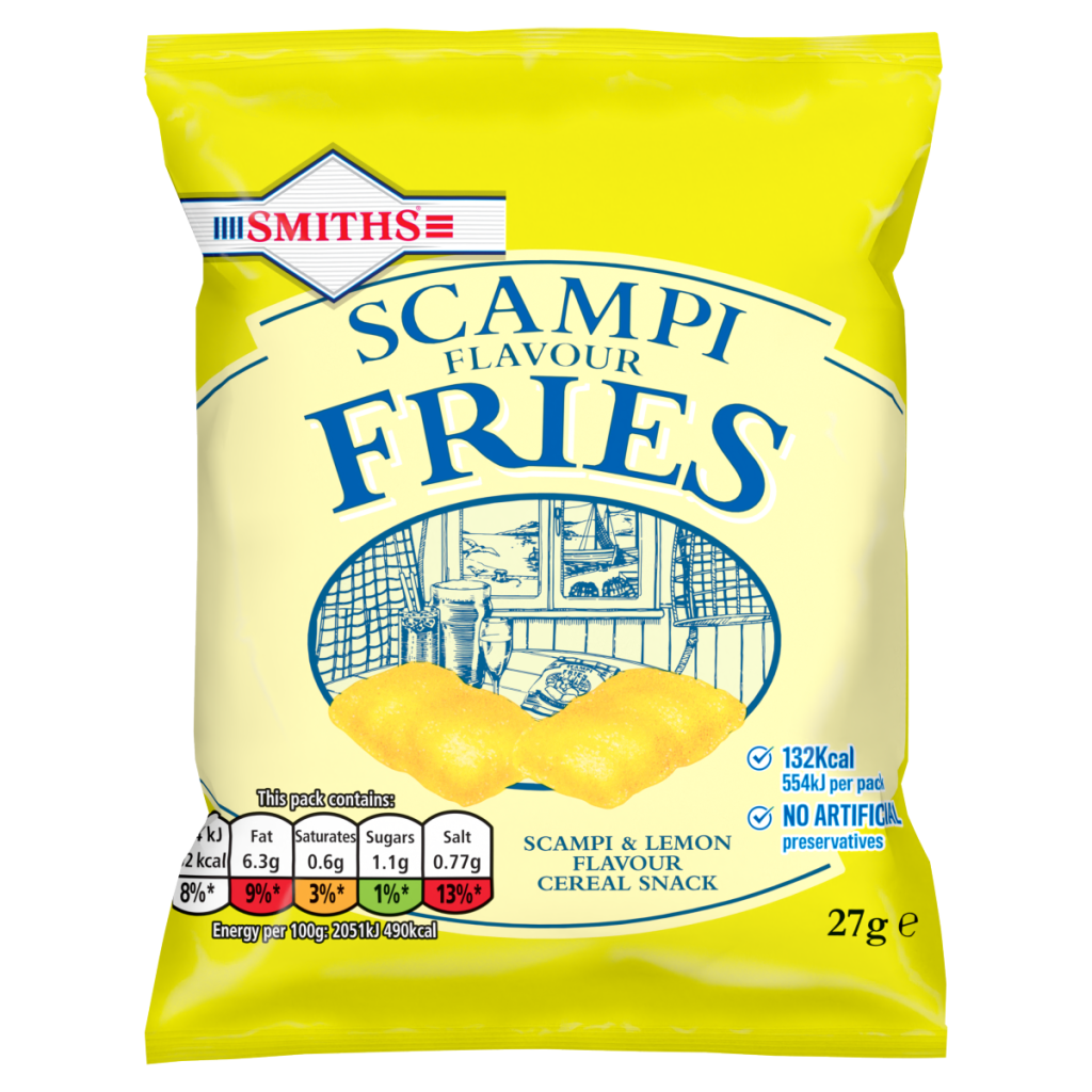 Smiths Fries Scampi & Lemon 27g